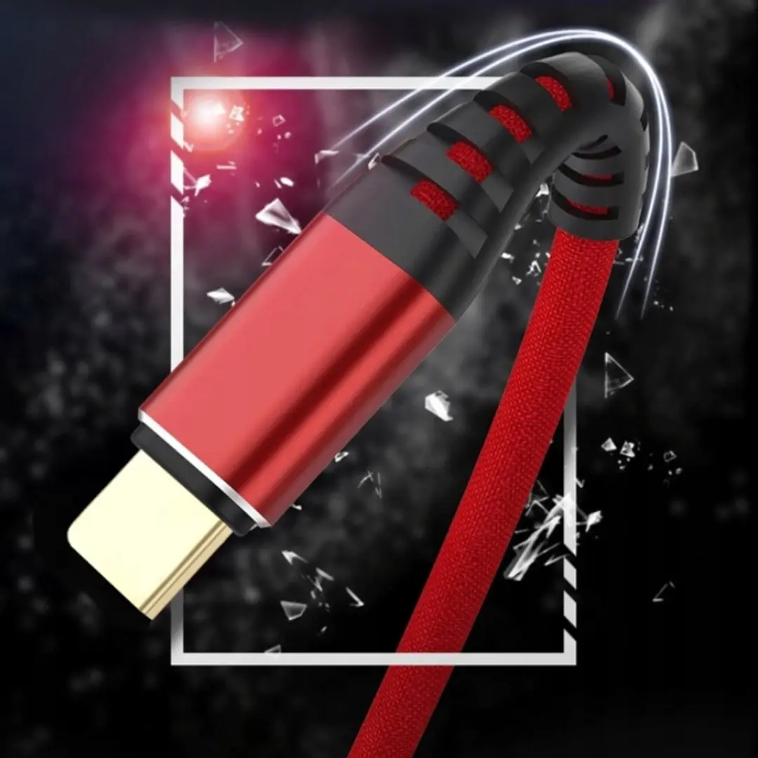Baseus USB-C Kabel 2m - Rood