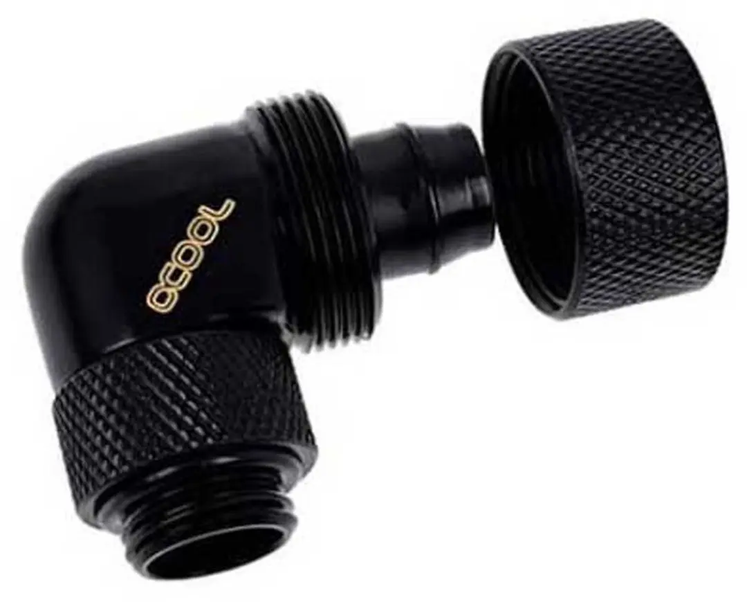 Alphacool 1011165 Raccord Rotatif 16mm - G1/4 - Zwart