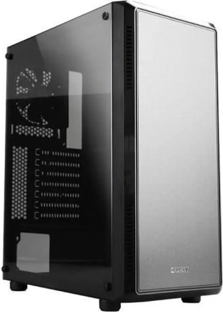 Zalman S4 Behuizing - ATX - 2x 3.5" 1x 2.5" - 2 Ventilatoren - Zwart