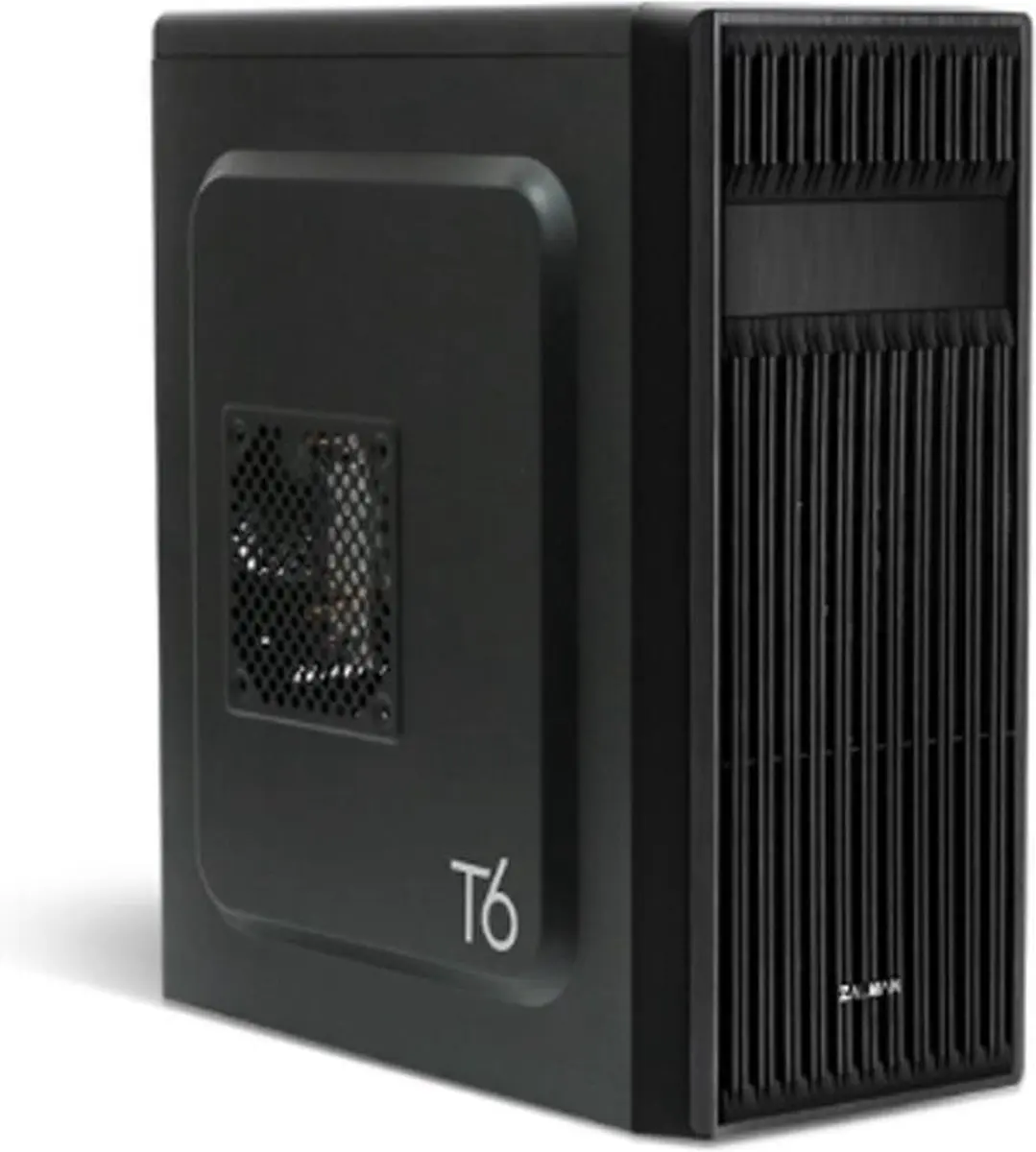 Zalman T6 ATX Semi-tower Behuizing - Zwart