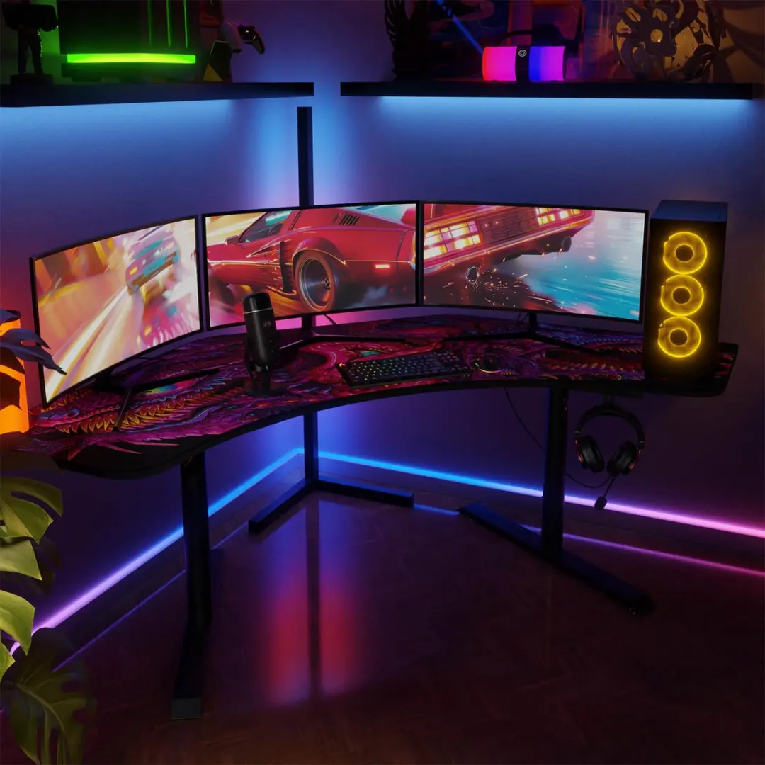 Arozzi Arena Angelo Gaming Hoekbureau Vervangende Muismat ARENA-ANGELO-PAD-CHAOS - Crawling Chaos