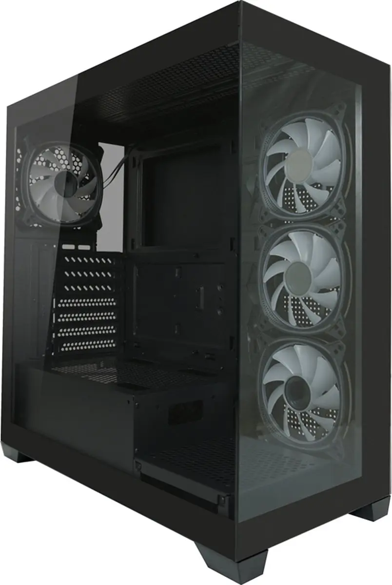 LC Power LC-715B-ON Midi Tower - Zwart