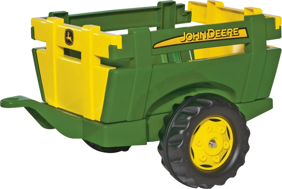 Rolly Toys John Deere Aanhanger Groen