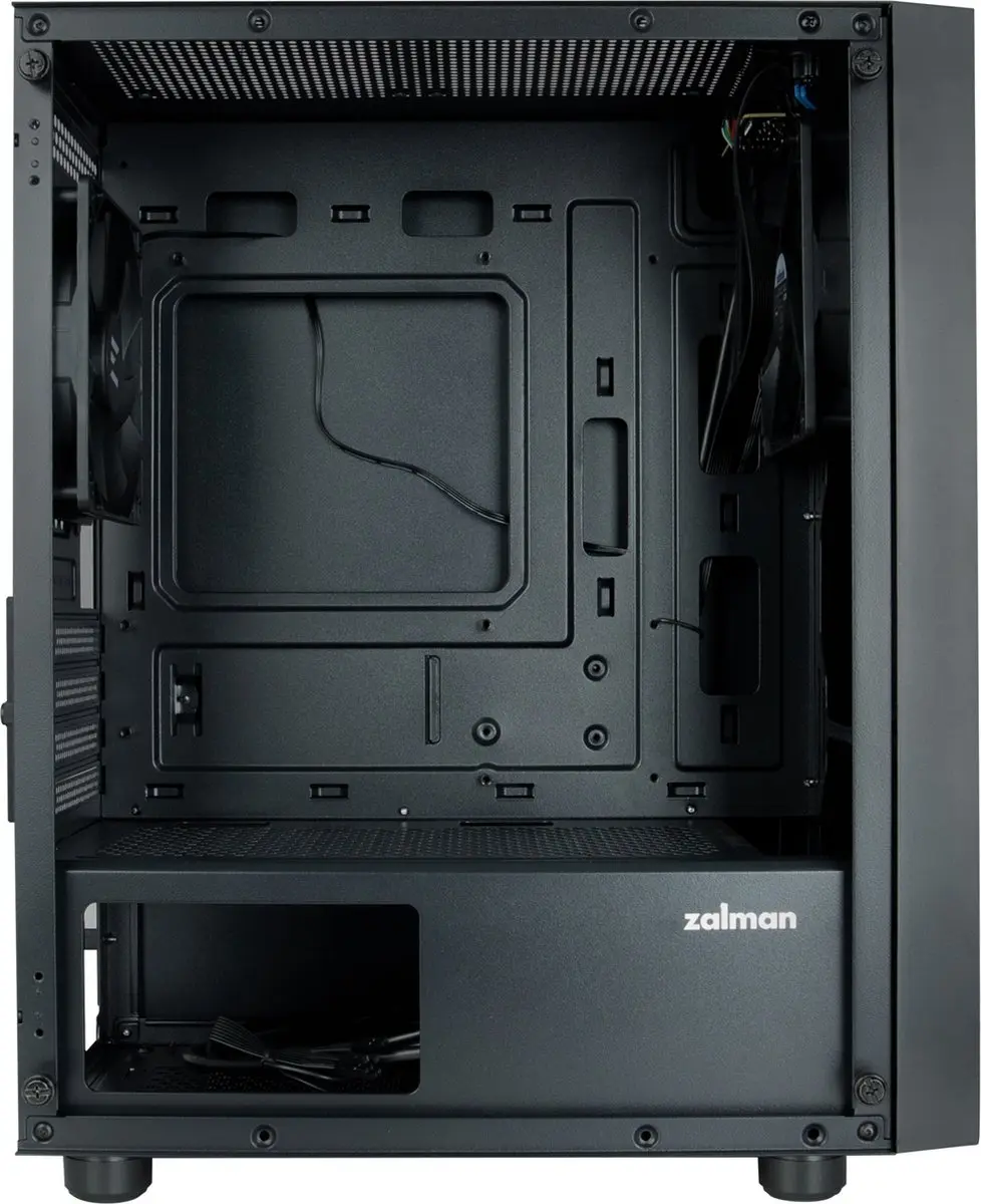 Zalman T3 PLUS mATX Behuizing - Zwart