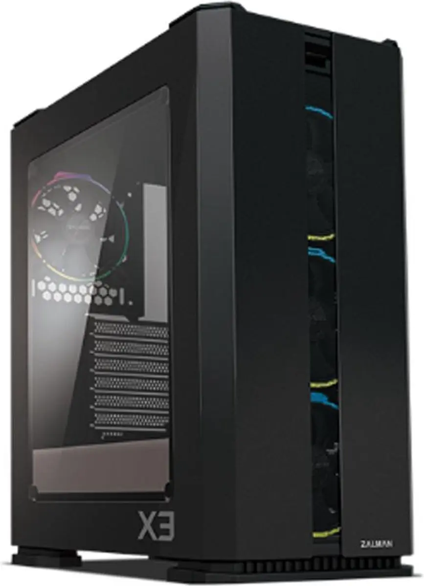 Zalman X3 BLACK ATX Mid Tower PC Behuizing