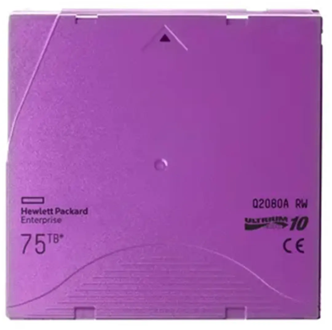 HPE LTO Ultrium 10 Q2080A - 30TB/75TB Back-uptape - Zwart