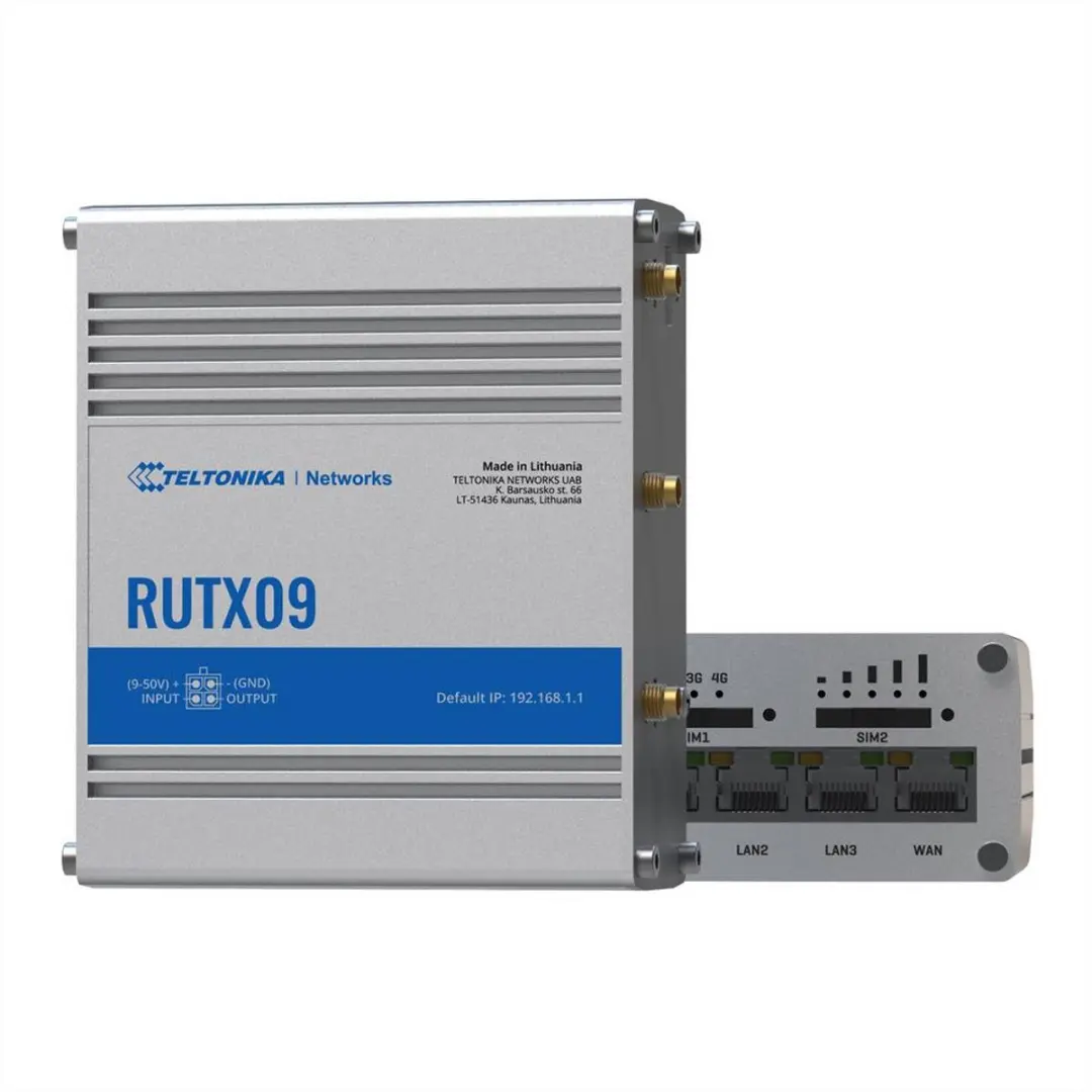 Teltonika RUTX09 LAN-router - Grijs