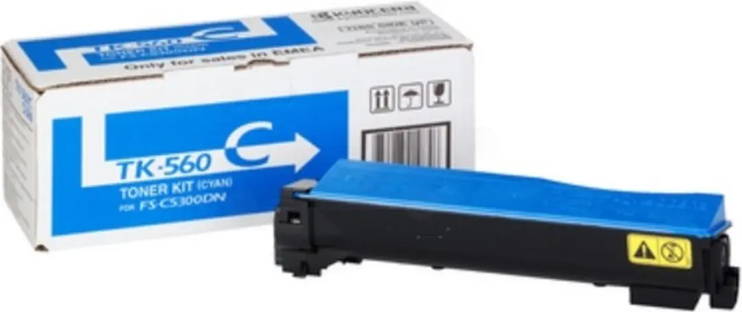 Kyocera TK-560C Tonercartridge Cyaan - 10.000 pagina's