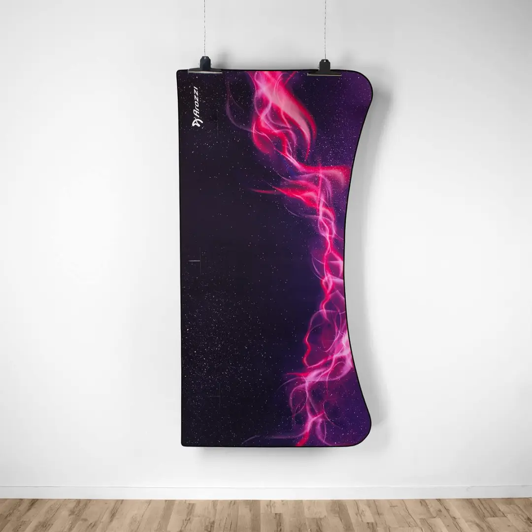 Arozzi Arena Gaming Muismat Paarse Galaxy 160cm