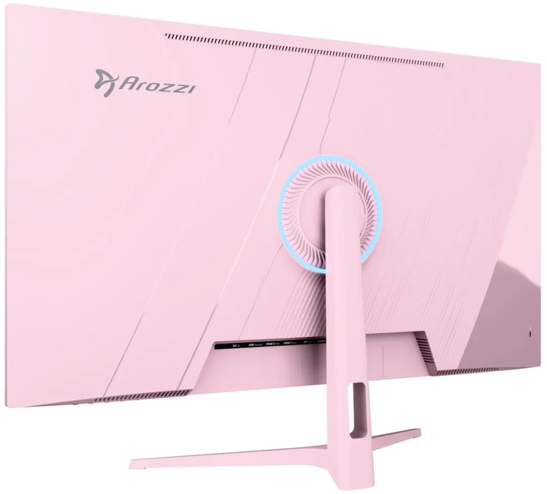 Arozzi Nova 32" Gaming Monitor - QHD IPS 180Hz Roze