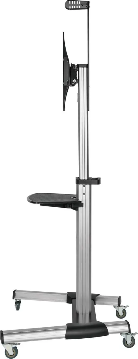 InLine TV Trolley 23170A - 37-70" - 50 kg - Zwart/Zilver