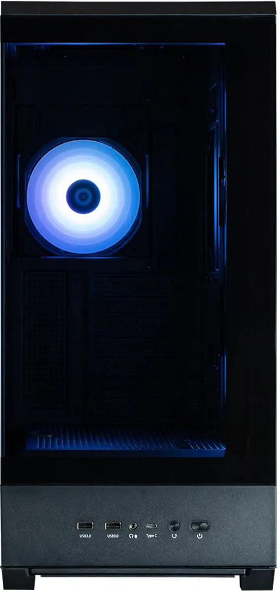 Zalman P50 DS Mid-tower Behuizing - Zwart - USB-C - 4 Ventilatoren
