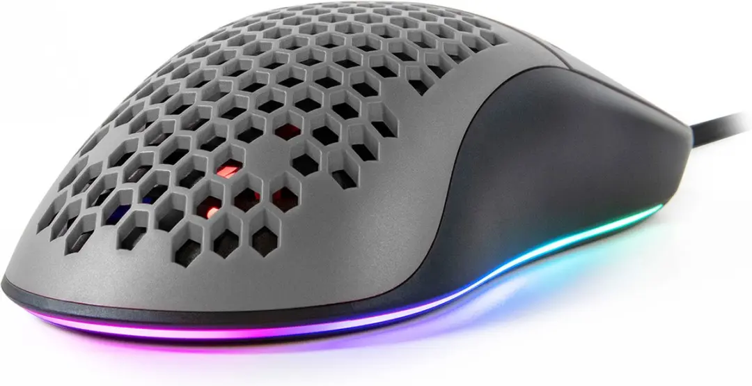 Arozzi Favo Gaming Muis AZ-FAVO-BKGY - 74g Grijs