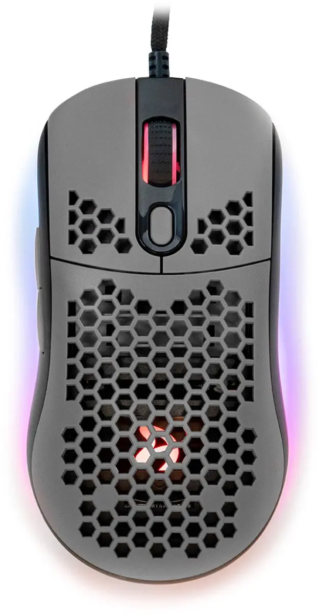 Arozzi Favo Gaming Muis AZ-FAVO-BKGY - 74g Grijs
