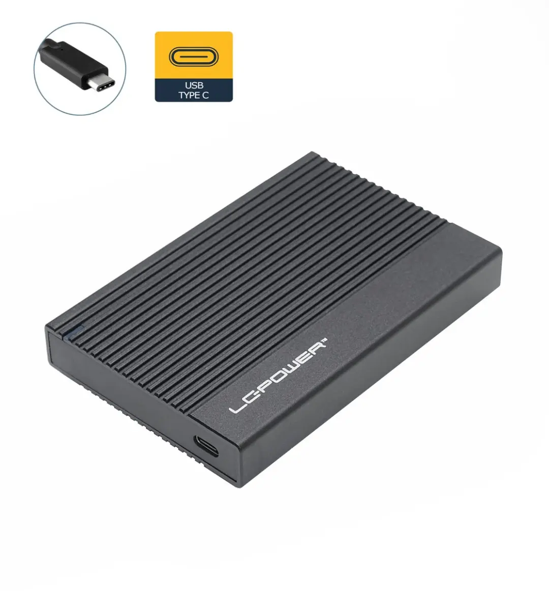 LC Power 25U3-B-C1 Externe Harde Schijf 2.5"
