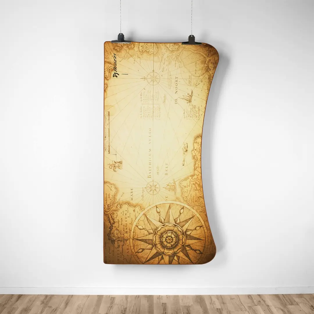 Arozzi Arena Gaming Bureau Vervangende Muismat Navigators Map 160cm