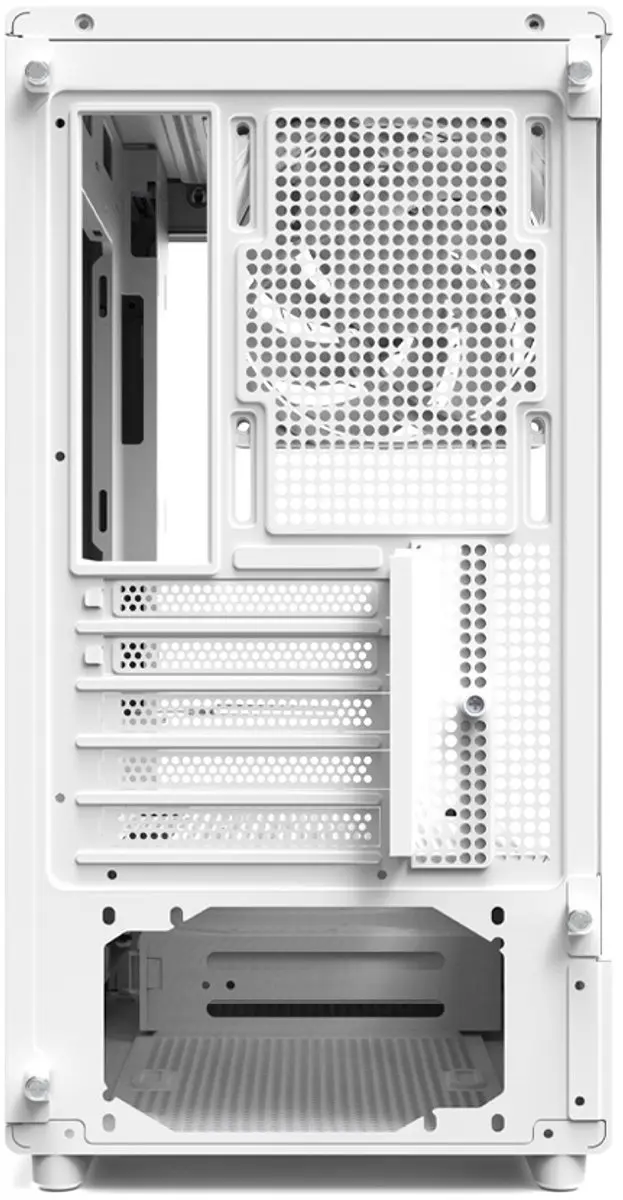 Zalman P10 Minitower PC-behuizing - Wit - USB-C & A-RGB
