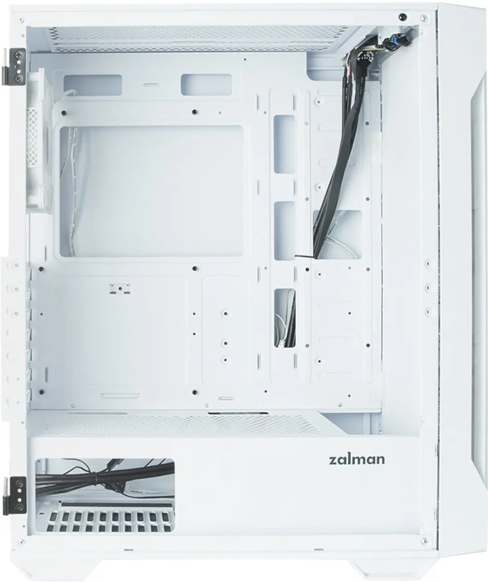 Zalman I3 NEO TG Midi Tower - Wit