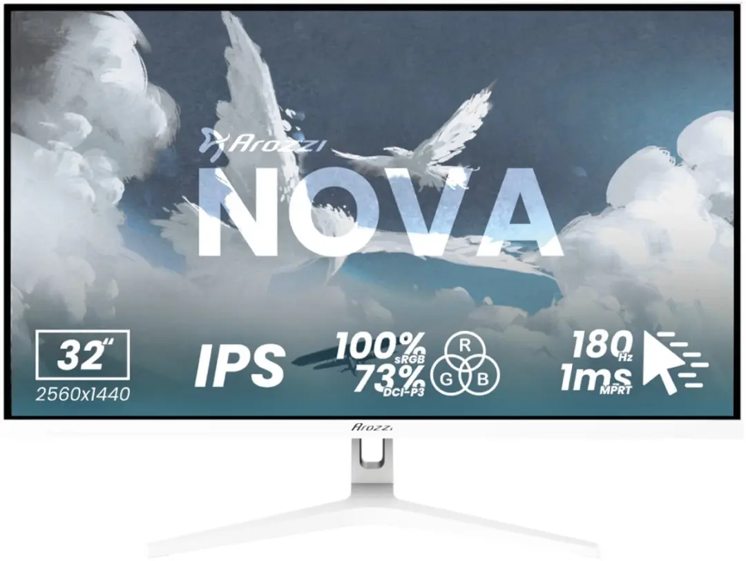 Arozzi Nova 32" Gaming Monitor Wit