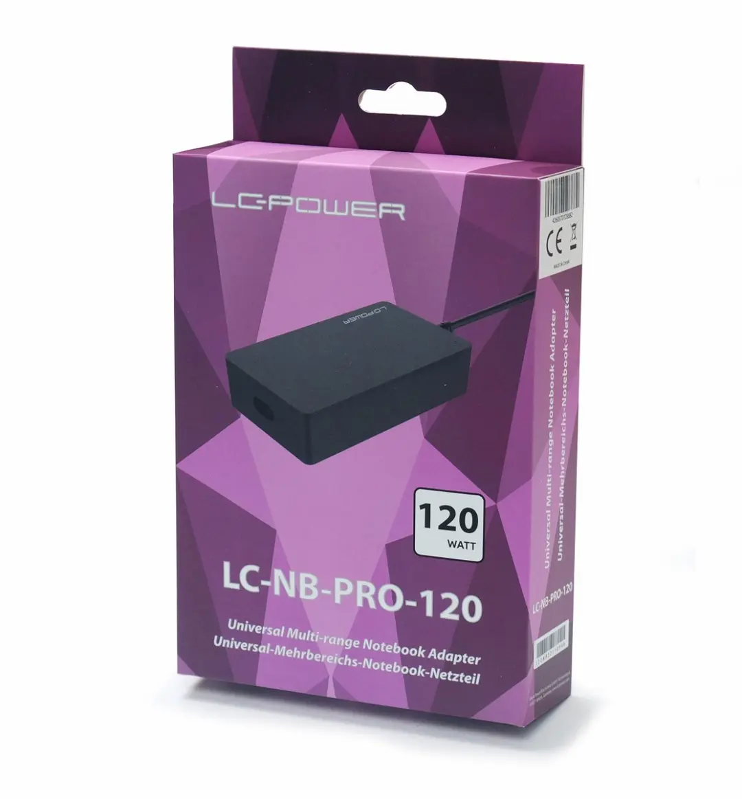 LC Power LC-NB-PRO-120 Universele Laptop Oplader - 120W