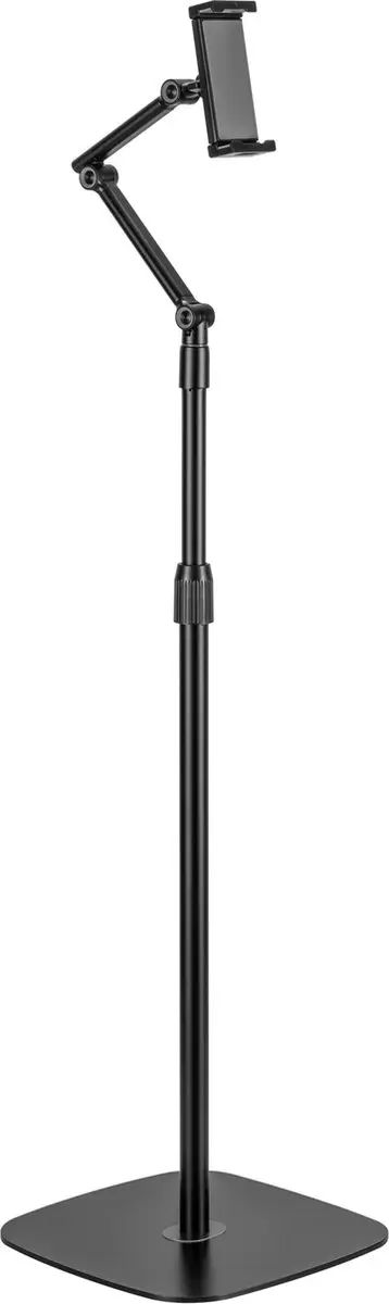 InLine Tablet Vloerstandaard 55725S - 12,9 inch - Zwart - afbeelding 6 van 6