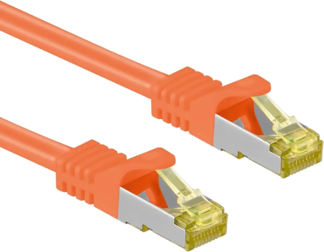 Wentronic Cat 7 STP-kabel 91678 - 30m - Oranje