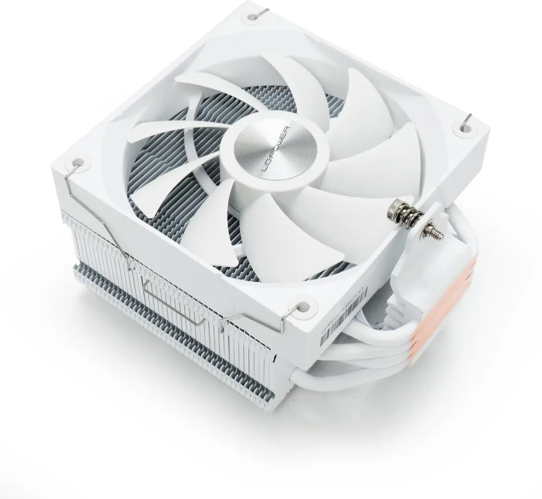 LC Power LC-CC-120-W4 CPU-koeler - Wit - 120mm