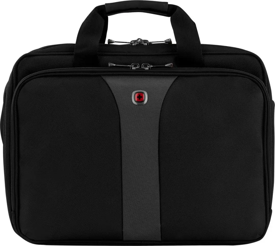 Wenger Legacy 16" Laptoptas - 3 Vakken - 16 inch - Black/Grey
