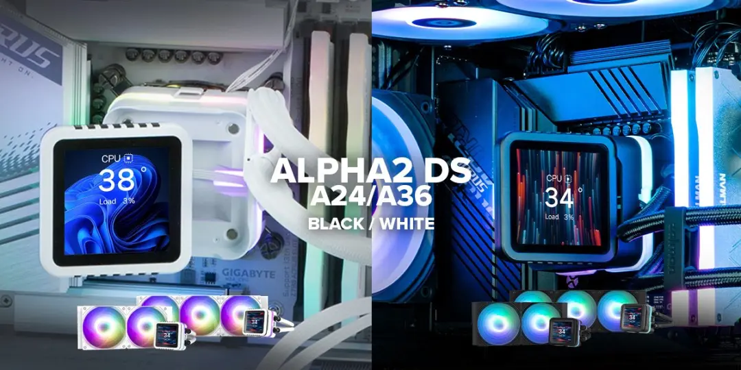 Zalman ALPHA2 DS A36 AIO Koeler - 360mm Radiator - Wit