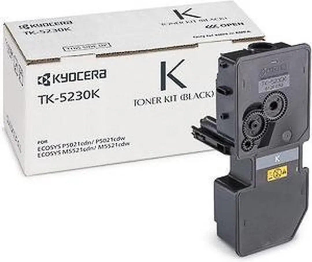 Kyocera TK-5230K Tonercartridge - 2600 Pagina's - Zwart