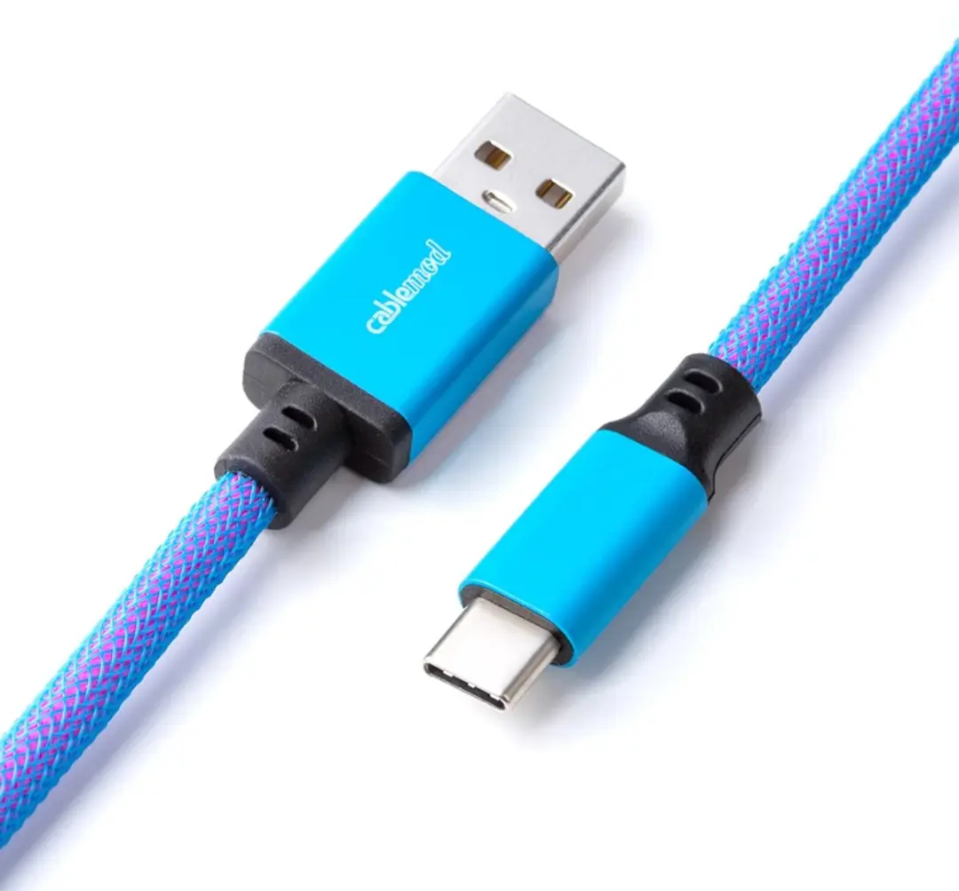 Cablemod CM-PKCA-CLBALB-ILB150ILB-R USB-kabel 1,5m A-C - Blauw