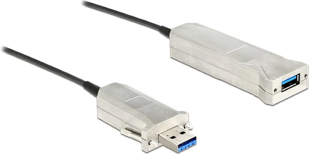 Delock DLCK-83739 USB Verlengkabel - 20m - USB 3.0 - 0,9A - Zwart