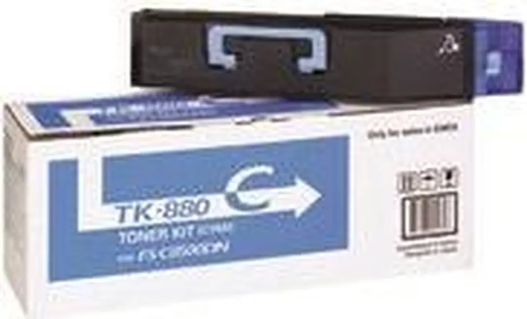 Kyocera TK-880C Tonercartridge Cyaan - 18.000 pagina's