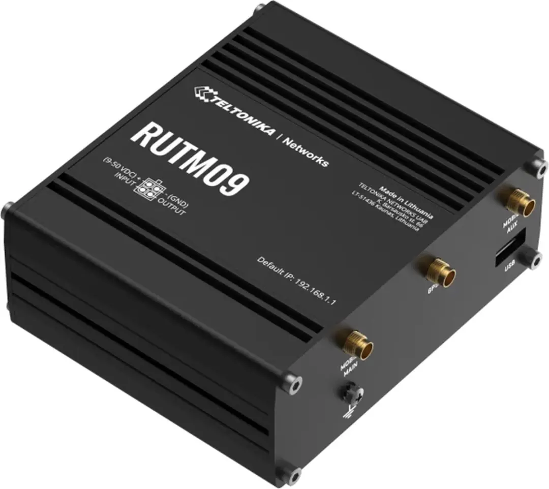 Teltonika TK-RUTM09 4G Dual SIM Industrieel Router - 4x Gigabit LAN