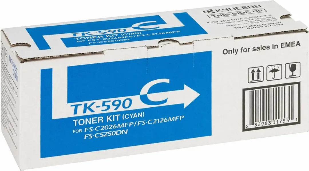 Kyocera 1T02KVCNL0 Tonercartridge - 5000 pagina's - Cyaan