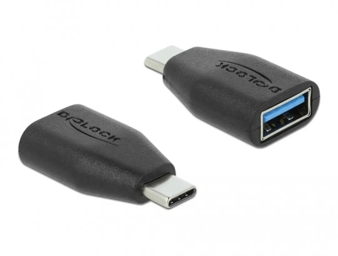 Delock USB 3.1 Gen 2 Type-C naar Type-A Adapter 10Gbps