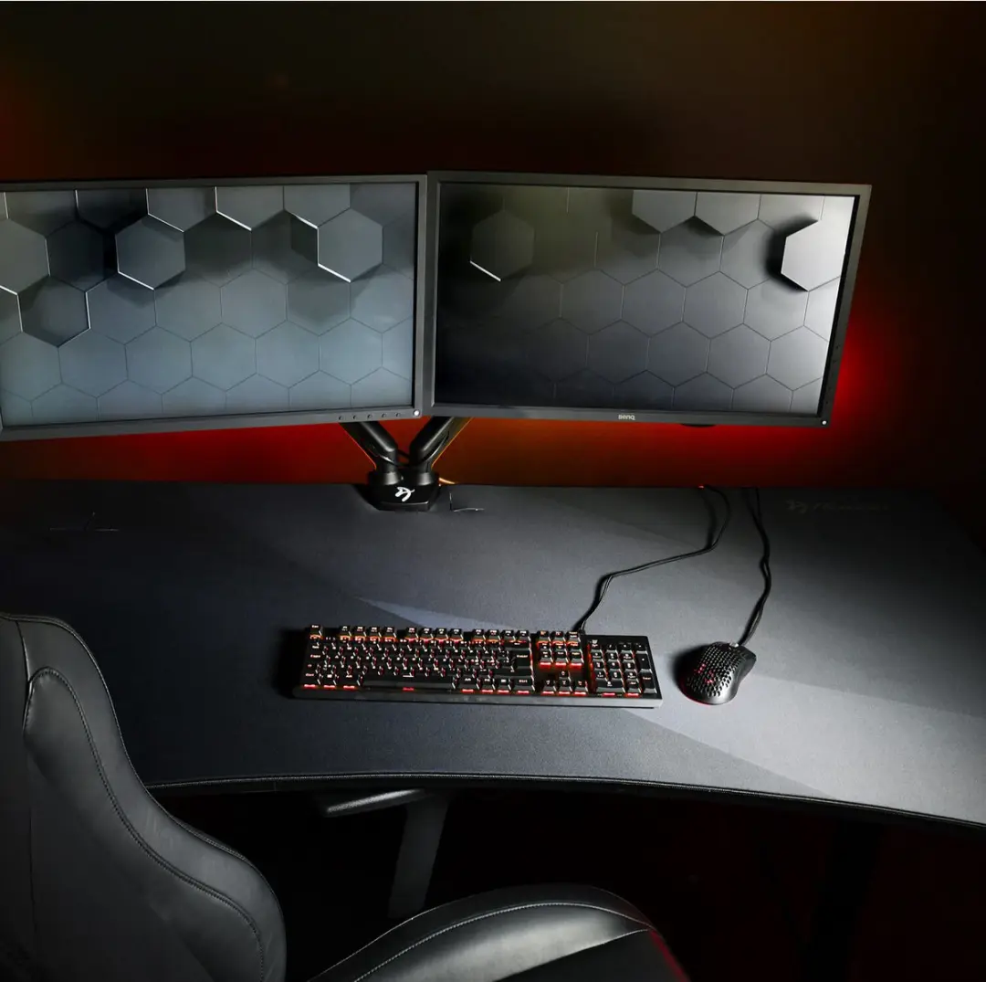 Arozzi Arena Gaming Muismat 160cm - Abstract Zwart