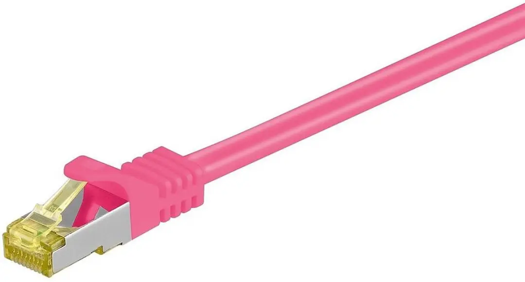 Wentronic 91596 Netwerkkabel RJ45 1.5m - Magenta - 10 Stuks