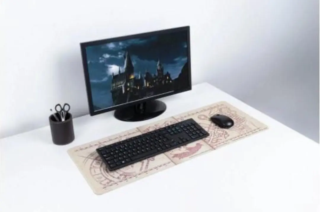 Paladone Harry Potter Sluipwegwijzer Bureau Onderlegger - Paars/Wit/Zwart