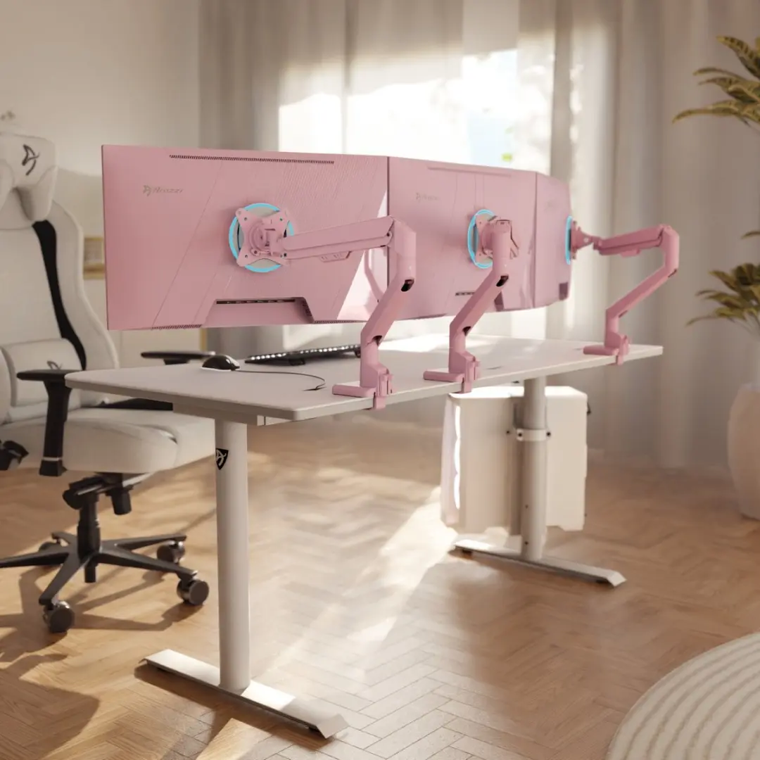 Arozzi Alzare Neo AZ-ALZARE-NEO-PNK Monitorarm - Max 9kg - Roze