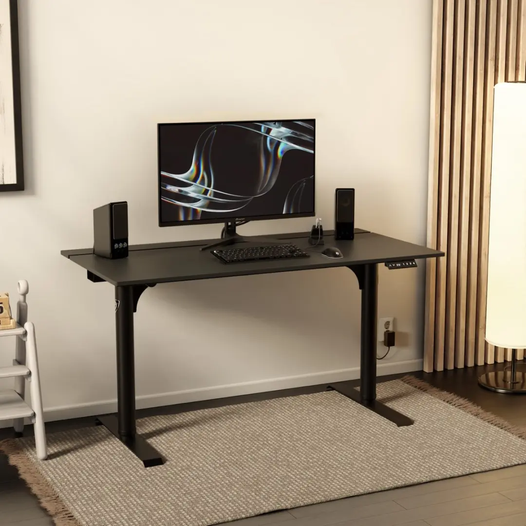 Arozzi Arena Nordico Elektrisch Zit-Sta Bureau 140cm - Zwart