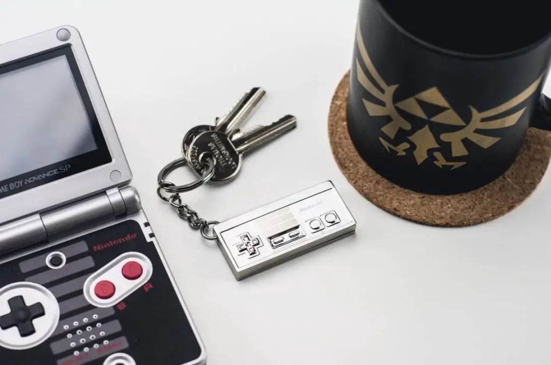 Paladone NES 3D Metal Keyring