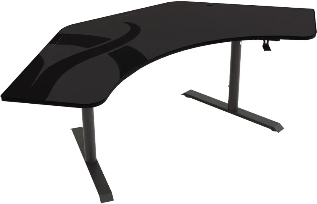 Arozzi Arena Angelo Gaming Hoekbureau - Bureaubrede Muismat 225cm Gunmetal