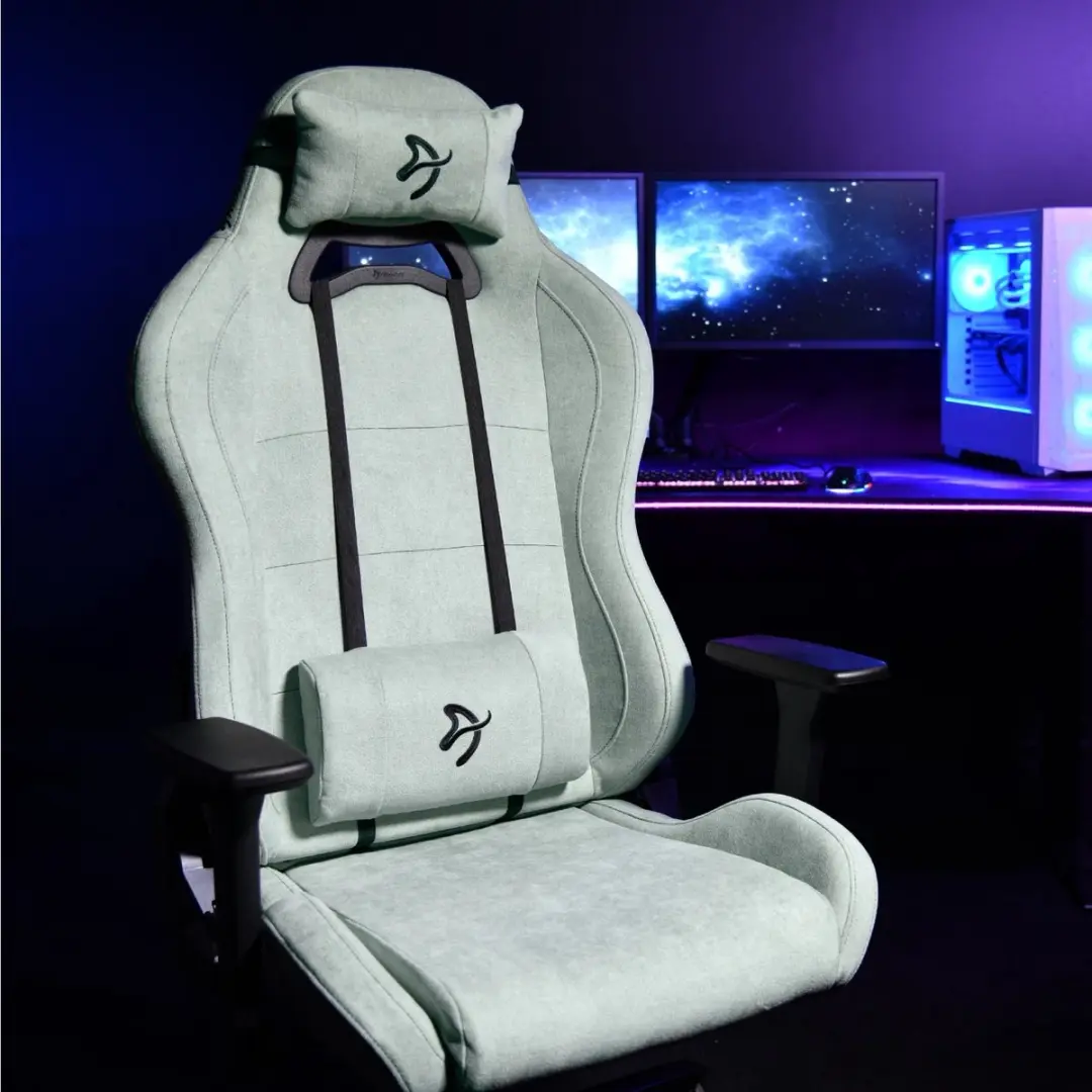 Arozzi Torretta Gamingstoel Parelgroen
