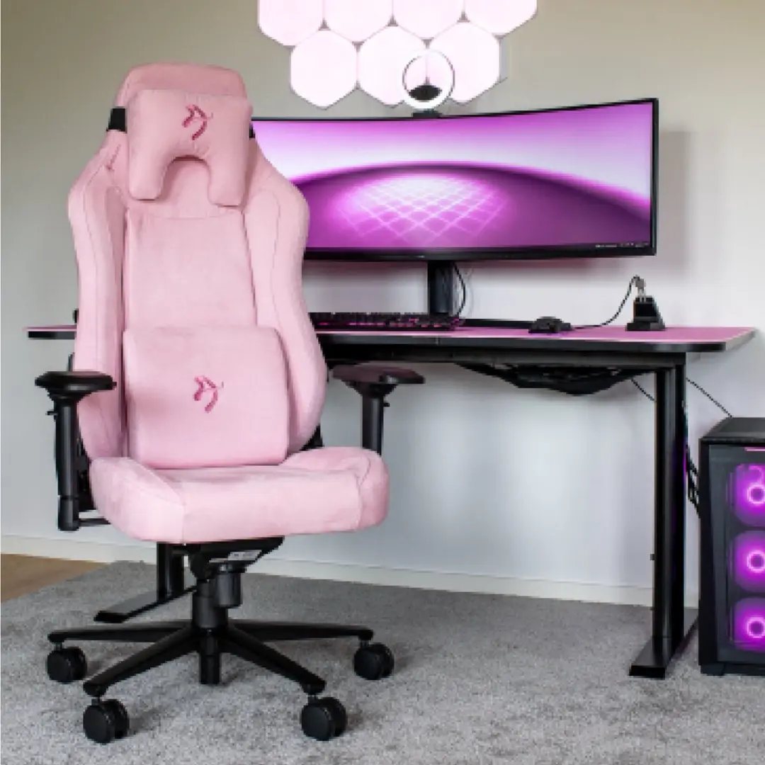 Arozzi Vernazza Gamingstoel - Roze