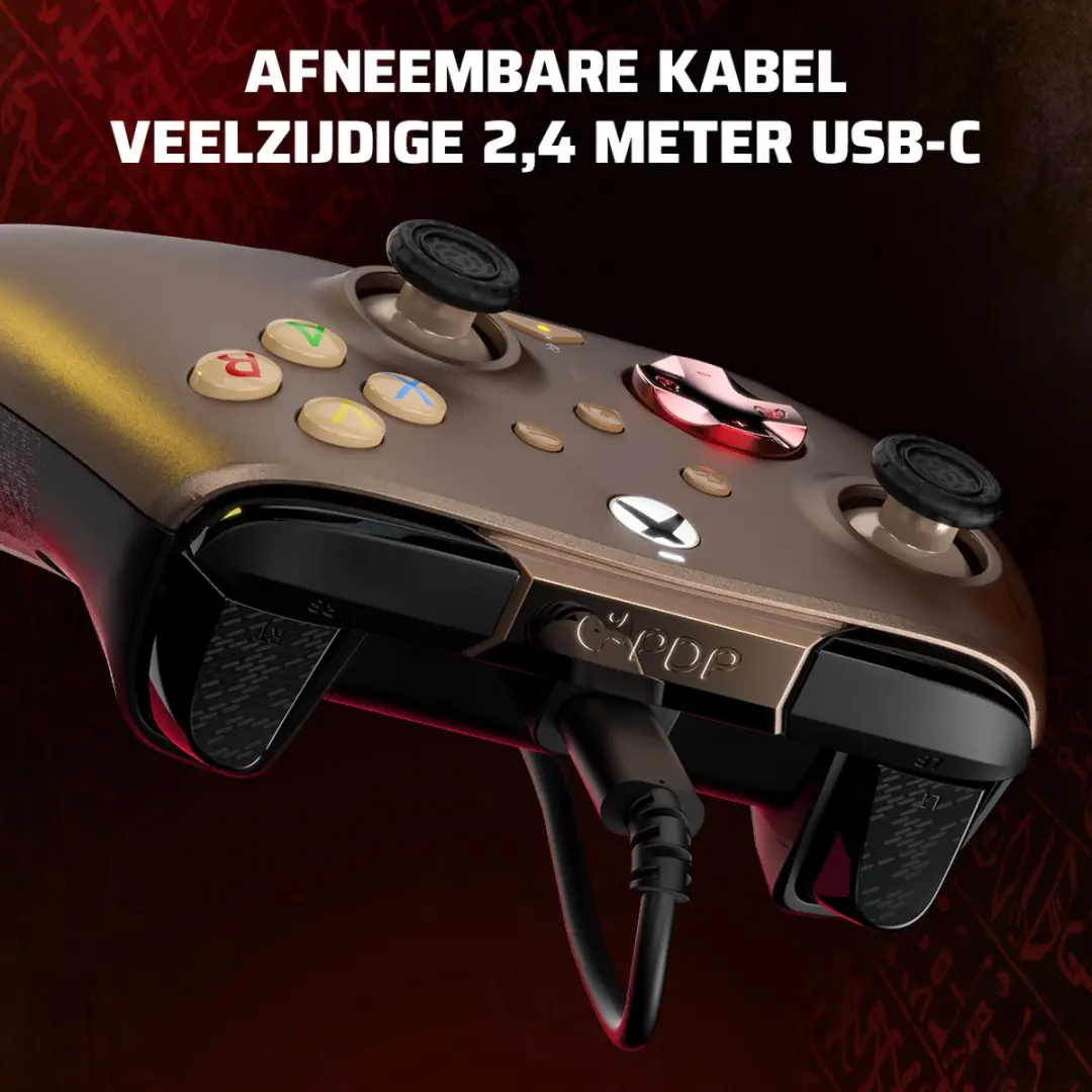 PDP Rematch Gaming Controller 049-023-NBR - Xbox Series X|S/Xbox One - Brons