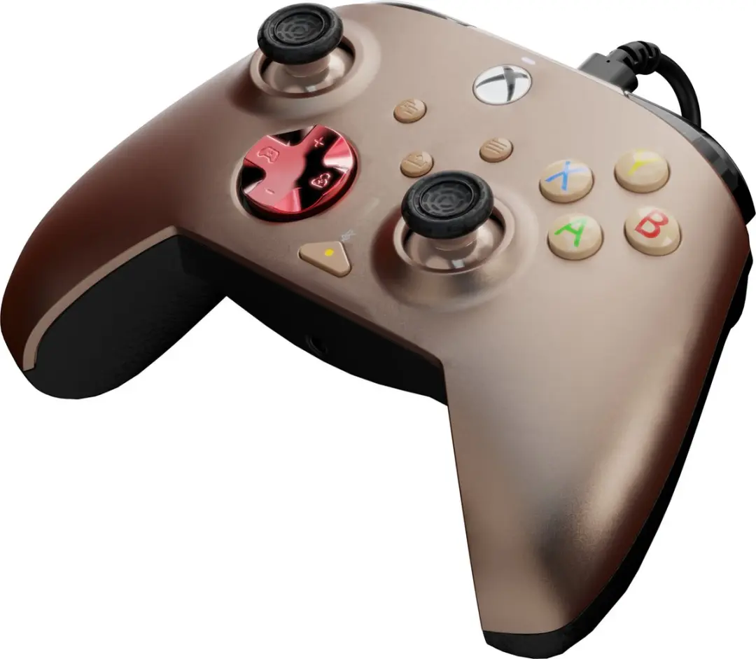 PDP Rematch Gaming Controller 049-023-NBR - Xbox Series X|S/Xbox One - Brons - afbeelding 6 van 6