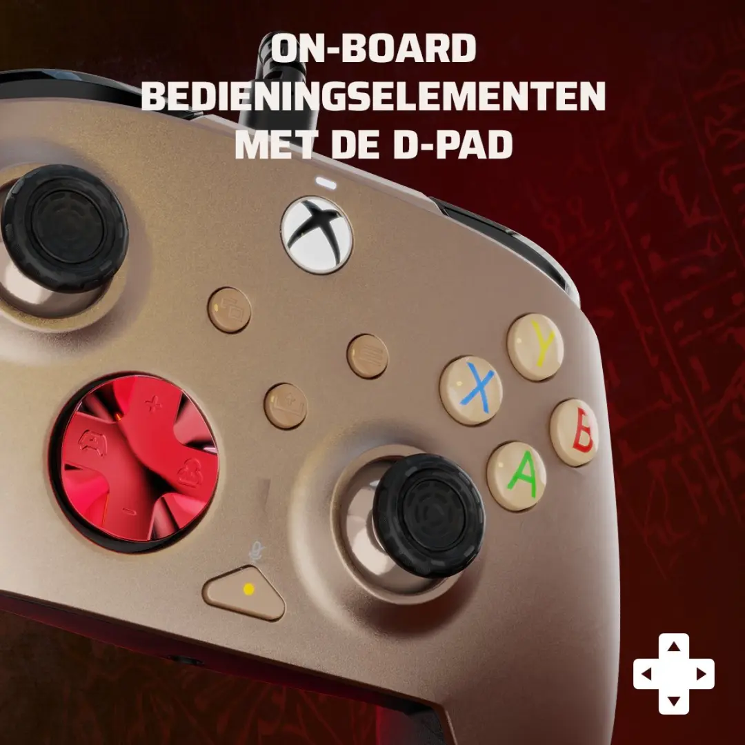 PDP Rematch Gaming Controller 049-023-NBR - Xbox Series X|S/Xbox One - Brons