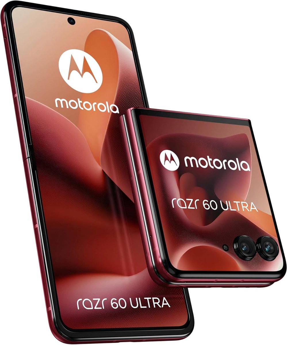 Motorola - Razr 60 Ultra - 512GB - Pantone Rio Red
