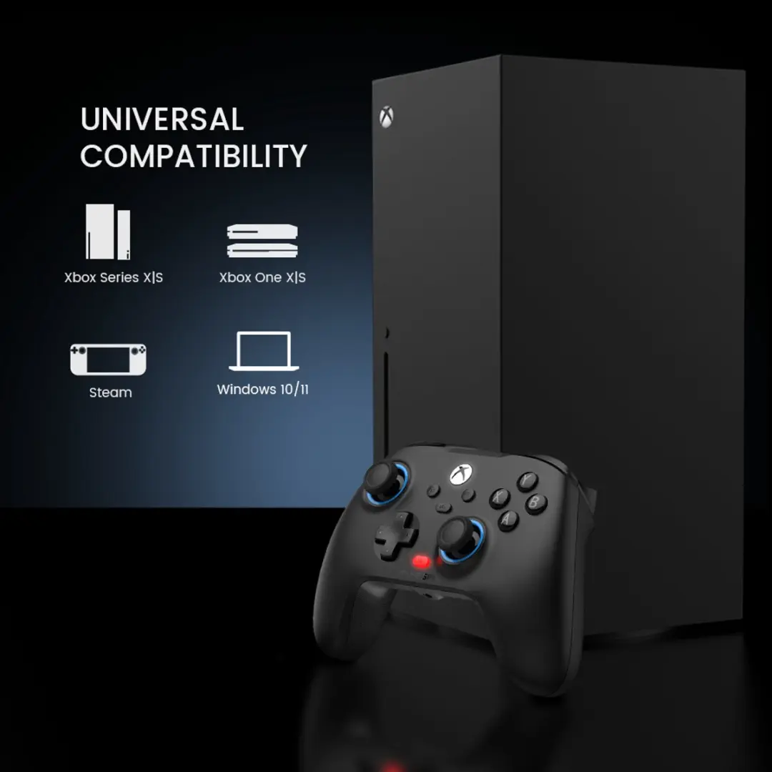 GameSir T7 Bedrade Xbox Controller - Hall-Effect - USB-C - Zwart